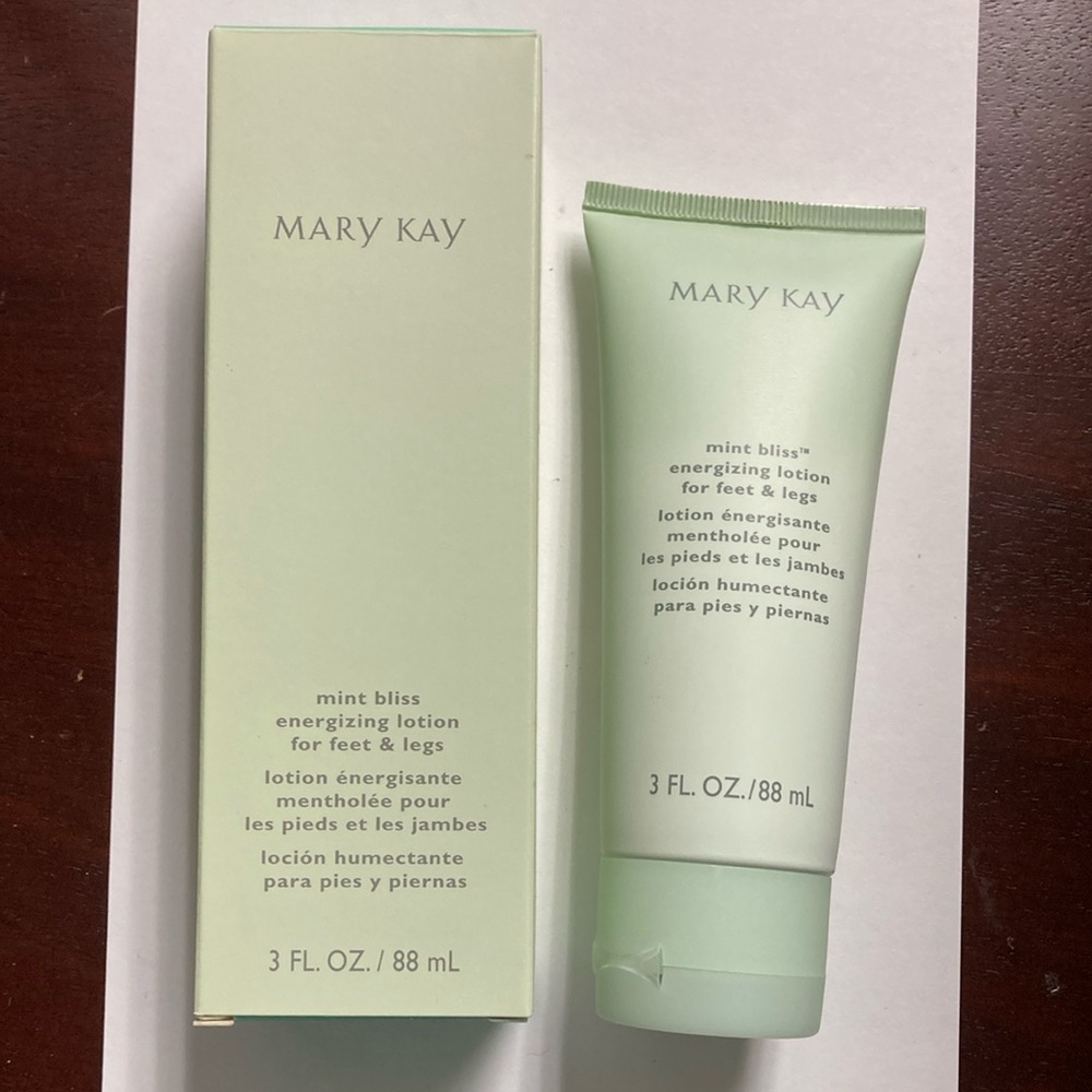 Mary Kay Mint Bliss Energizing Lotion for Feet & Legs